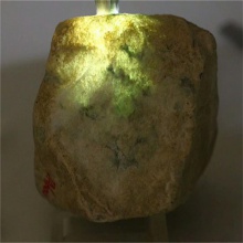 琳轩赌石天然缅甸翡翠原石毛料玉石直播拍卖白皮木那全赌料种老