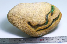 琳轩赌石天然缅甸翡翠原石毛料玉石拍卖大马砍开窗黄加绿冰阳色