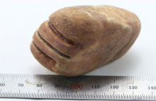 琳轩赌石天然缅甸翡翠原石毛料玉石拍卖大马坎开窗红翡牌子挂件