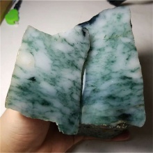 琳轩赌石缅甸天然翡翠原石毛料玉石直播拍卖会卡冰飘花明料种老