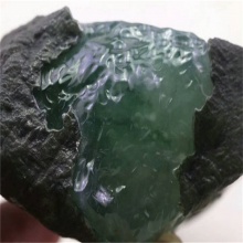 琳轩赌石天然缅甸翡翠原石毛料玉石直播拍卖莫西沙开窗高冰飘花