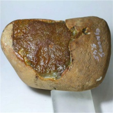 琳轩赌石天然缅甸翡翠原石毛料玉石直播拍卖大马坎冰黄开窗料