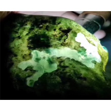 琳轩赌石天然缅甸翡翠原石玉石毛料会卡莫西沙老坑高冰飘花手镯