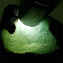 琳轩赌石天然缅甸翡翠原石毛料玉石直播拍卖莫湾基开窗高冰料