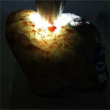 琳轩赌石天然缅甸翡翠原石毛料玉石直播拍卖百山桥全赌料有飘花