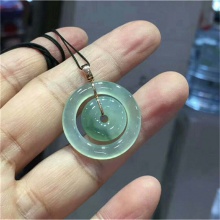 琳轩天然缅甸翡翠A货玉石手镯牌子吊坠戒指直播冰种飘花子母扣