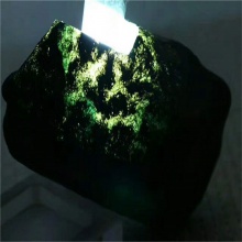 琳轩琳轩赌石天然缅甸翡翠原石毛料玉石直播拍卖莫湾基切口料
